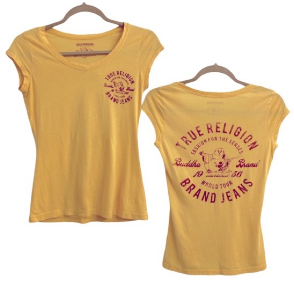 TRUE RELIGION Vintage World Tour T-Shirt XS